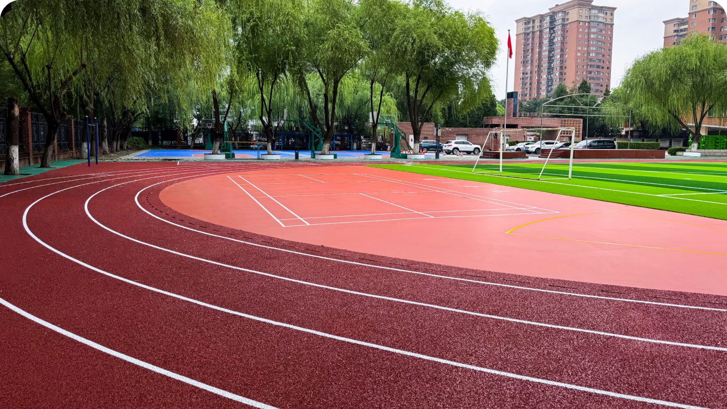 北京市丰台区职业指导中心学校芳古园校区操场